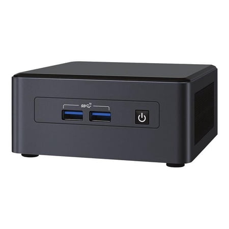 UPC: 0735858465991 | Intel BNUC11TNHV70L00 2.5 in. Core I7 1185G7 M.2 Barebones System  Black