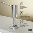 thumbnail image 6 of VIGO Braddock Kitchen Soap Dispenser in Chrome, 6 of 8