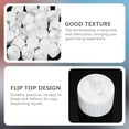 thumbnail image 4 of 36pcs 24/400 Flip Top Dispensing Cap White Replacement Bottles Caps Reusable Plastic Bottle Cap Flip Top Caps for Shampoo Moisturizer Squeeze Bottles Dispensing Caps - Inner Diameter 24mm diy, 4 of 6
