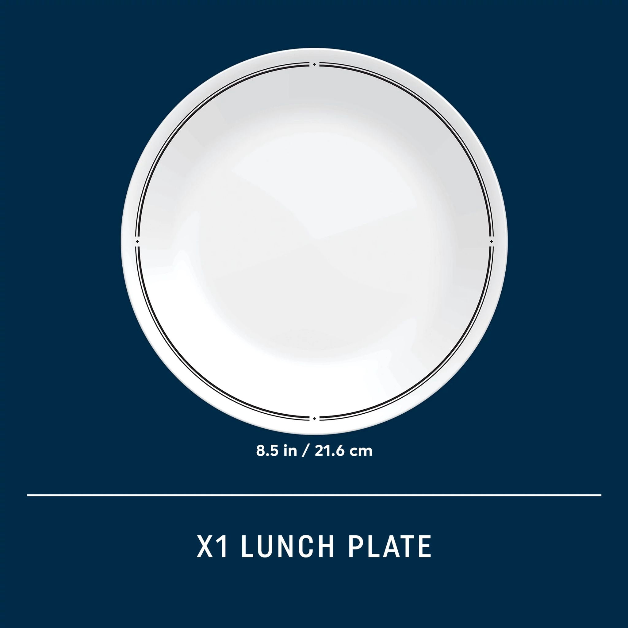Corelle Brasserie 8.5" Salad Plate