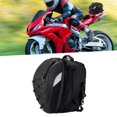 thumbnail image 4 of Storage Motorcycle Rear  Bag Pack Waterproof Oxford Cloth HighDensity Woven Reflective UniversalWhite, 4 of 7
