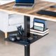thumbnail image 2 of Estante para patas para debajo del escritorio VIVO DESK-SF02LU, ajustable, negro, 2 of 9