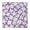 Purple Daisy Flower, variant on Lightblue Daisy Flower Yellow Centers Pattern Square Fitted Tablecloth with Elastic Edge,Square Table Cover,Washable Elastic Table Cover for Home Kitchen Party Decor 34"x34"