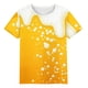thumbnail image 3 of Camisetas de Manga Corta para las Mujeres Impresas Cuello Redondo Camiseta Casual, Camisetas Casuales de Mujer, 3 of 5