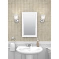 thumbnail image 2 of American Pride Recess-Mount Mirror Medicine Cabinet, 16.25 x 26.25 in., Rectangle, Reversible, White, 2 of 6