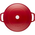 thumbnail image 3 of STAUB Braisers 2,5 L Sauteuse Ronde en Fonte, Cerise, 3 of 6