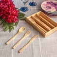 thumbnail image 6 of Totally Bamboo 12-Piece Bamboo Flatware Set with Portable Storage Case, 6 of 7