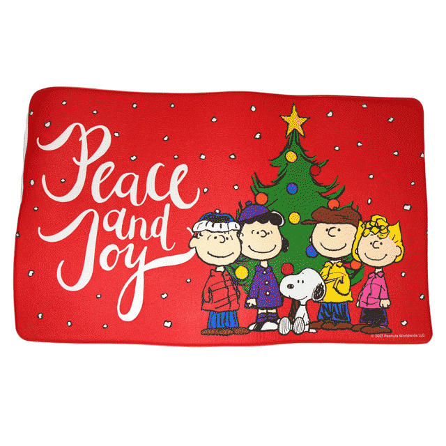 Peanuts Characters Anti Fatigue Cushioned Kitchen Mat, 18Inch x 30