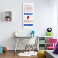 thumbnail image 2 of Stupell Industries Superheroes Do Their Best Phrase Thunderbolt Symbol ,20 x 48, Design by Anna Quach, 2 of 7