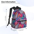 thumbnail image 4 of Fotbe Tropical Leaves Lightweight Casual Laptop Backpack for Men and Women, Daily use Waterproof backpack, Backpack for College, 4 of 8