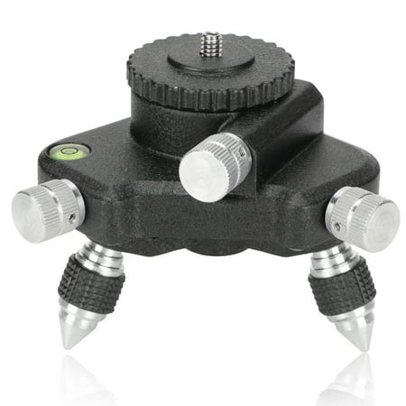 

Tripod Bracket Base Fine Tuning Tripod Leveling Base Aluminum Alloy For Industry