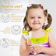 thumbnail image 4 of cepillos de dientes para niños en forma de U, cepillo de dientes manual de 360° en forma de U para limpiar toda la boca, cepillo de dientes de entrenamiento manual suave para niños con cabezal de cepillo de sílice suave de grado alimenticio para 2-4 años de edad brillar Electrónica, 4 of 5
