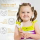 thumbnail image 4 of Cepillos de dientes para niños en forma de U Sailing Manual 360° Suave para 2-4 años Rosa y Amarillo, 4 of 6