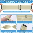 thumbnail image 6 of KOMI 3 Pack Compatible with 16mm 18mm 19mm 20mm 22mm Watch Bands Quick Release Replacement Wristband,Adjustable Stretchy Nylon Solo Loop Straps Fabric Braided Sport Elastic Bands for Men Women, 6 of 6