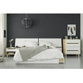 thumbnail image 1 of Scandi 4 Piece Queen Size Bedroom Set Natural Maple and White, 1 of 11