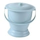 thumbnail image 3 of Orinal con tapa, orinal nocturno, inodoro portátil, orinal, orinal de cámara Azul, 3 of 9