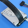 thumbnail image 4 of Cable Adaptador M.2 NVME A SSD U.2 de 10 cm, Extensor M.2 NVME Key-M Gen3 X4, Adaptador de Estado Sólido SFF-8639 NVMe SSD., 4 of 5