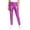 A12 Hot Pink, variant on Girls' Metallic Leggings Shiny Sparkle Dance Pants Elastic Waist Tights for 80s Disco Party Performance Activewear Kids Yoga Bottoms