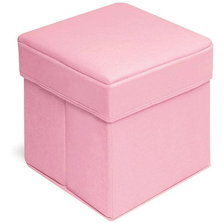 Badger Basket - Folding Storage Seat, Pink