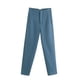 thumbnail image 1 of Mejora tu look con nuestros nuevos pantalones de pierna recta elásticos plisados adelgazantes, 1 of 5
