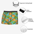 thumbnail image 3 of Balery Pineapple Calzoncillos bóxer para hombre, ropa interior de algodón suave y transpirable con cinturilla de nailon-Medium, 3 of 5