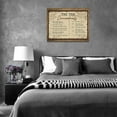 thumbnail image 6 of 10 Commandments Wall Art Motivational Ten Commandments Wall Decor Christian Canvas Painting Bible Verse Vintage Pictures Positive Quotes Artwork for Office Living Room Framed Ready to Hang 12"x16", 6 of 6
