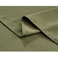 thumbnail image 3 of Chezmoi Collection 4-Piece Olive Green Sheet Set Twin - Extra Soft Breathable Brushed Microfiber Bed Sheets with 15" Deep Pocket & 2 Pillowcases, 3 of 5