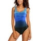 thumbnail image 1 of TFixol Traje de baño de una pieza para mujer, cruzado, sin espalda, control de barriga, 1 of 8