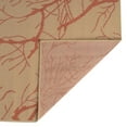 thumbnail image 6 of Unique Loom Outdoor Botanical Collection Area Rug - Branch (4' x 6' Rectangle Beige and Terracotta/Terracotta), 6 of 7