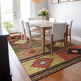 thumbnail image 6 of Addison Rugs Mayfield Washable Southwest Aztec Paprika Rectangle Rug, 8' x 10', 6 of 6