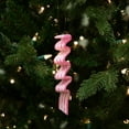 thumbnail image 2 of Northlight Sugar Coated Ribbon Candy Christmas Ornaments - 5.5" - 6 ct, 2 of 6
