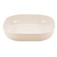 thumbnail image 1 of Dinner Plate Tableware Wheat Straw PP Dinnerware For Dish Fruits Serving Sauce DippingDeep Square Beige, 1 of 1