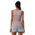 thumbnail image 2 of Bella + Canvas Gravier Rose Chiné 11239 L, 2 of 3