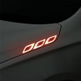 thumbnail image 4 of Pegatinas decorativas para coche - Pegatinas reflectantes de advertencia de seguridad - Pegatinas personalizadas para todos los modelos (rojo) Sincero Electrónica, 4 of 5