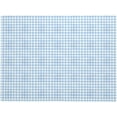 thumbnail image 3 of Rectangle Tablecloth with Wave Lace 60x84 Inch, Blue White Gingham Rectangle Table Cloth Water Resistant Table Covers Holiday Tablecloth for Daily Use Kitchen Dining Party Wedding, 3 of 8