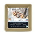 Mainstays Gold 9" Nonstick Aluminized Square Cake Pan, Brownie Pan
