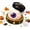 Eyesball, variant on Halloween Ghost Dumpling Squishy, Dumplings Squishies Stress Balls Fidget Sensory Toys, Mystery Dumplings Squishy Soft Squeeze Decompression Dough for Adults(Glitter Purple)