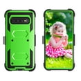 thumbnail image 4 of Njjex Case for Galaxy S10 / S10+ Plus / S10E, Kickstand + Holster Belt Clip & Shock Absorbing [Heavy Duty] Protective Case Cover for Samsung Galaxy S10 S10+ S10E 2019 Released, 4 of 7