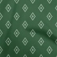 thumbnail image 1 of oneOone Rayon Green Fabric Geometric With Stripes Diy Clothing Quilting Fabric Print Fabric By Yard 56 Inch Wide, 1 of 4