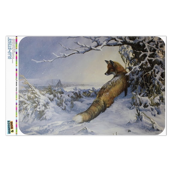Fox Tail End of the Storm Home Business Office Sign