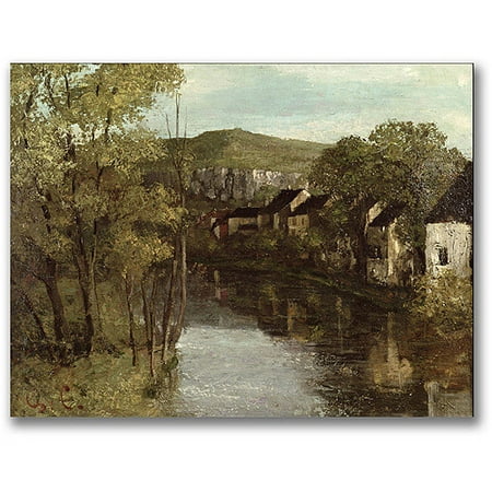 UPC 886511103382 product image for Trademark Fine Art  The Refection Of Ornans  Canvas Wall Art by Gustave Courbet | upcitemdb.com