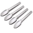 thumbnail image 1 of Dosmamz Paquete De 4 Pinzas Para Servir Alimentos De 9 Pulgadas, Pinzas De Cocina De Acero Inoxidable, Pinzas Resistentes Para Asar A La Parrilla, Utensilios Para Ensalada Y Buffet, 1 of 1