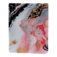 thumbnail image 2 of HemaKayy Decorative Leather Book Sleeve Covers, Colorful Book Cover for Men and Women Bible Classroom Textbook Protection and Care (6.3" x 8.7") - Unique Marble Texture, 2 of 5