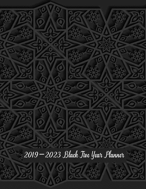 2019 2023 Black Five Year Planner 60 Month Planner Calendar Define 2019-2023-black-five-year-planner-60-month-planner-calendar-define