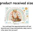 thumbnail image 3 of Fox Rainbow Wall Stickers Boho Rainbow Wall Decals Cute Animal Rainbow Vinyl DIY Art Decor for Baby Nursery Children Bedroom Living Room Kindergarten Wall Decor, 3 of 6