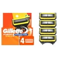 thumbnail image 1 of Gillette Fusion5 ProGlide Shield Razor Refills for Men, 4 Razor Blade Refills for FlexBall Razor Handle, Precision Trimmer for Men, 1 of 15