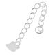 thumbnail image 4 of Necklace Extender Accessory DIY Jewelry Making Heart-Shaped 5.00X0.50X0.05Cm Extend Necklace 1Set, 4 of 5