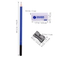 thumbnail image 4 of 1 Set Drawing Sketch Pencils Graphite Pencils with Erasers Pencil Sharpeners for Kids Adults Artists Student Beginners, 4 of 5