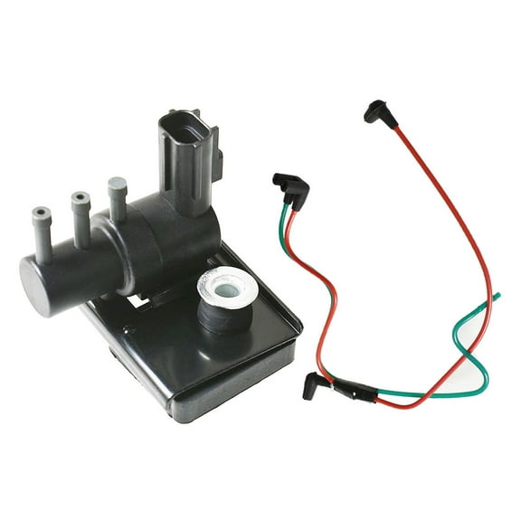 Fit for 99-03 F-250 F-350 F-450 F-550 Excursion 7.3L Diesel Powerstroke Wastegate Boost Solenoid with Turbocharged Vacuum Wire Harness F81Z-6C673-AA F81Z-9E498-DA