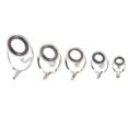 thumbnail image 1 of 5PCS Fishing Rod Tip Repair Kit Stainless Steel Ceramic Ring Guide Tips Replacement Kit for Sea Fishing Saltwater Freshwater, 1 of 6